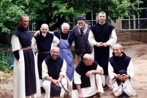 Les moines de Tibhirine, assassinés en mai 1996. © AFP/DR
