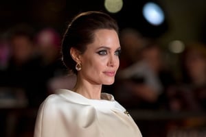 Angelina Jolie lors de l’avant-première du film « Unbroken » à Londres, en novembre 2014. © Justin Tallis/AFP