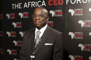 Gabriel Fal, présent à l’African CEO Forum d’Abidjan en mars 2018. © Bruno Lévy-JA