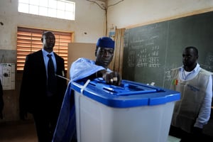  En Afrique, plus de la moitié des présidents en poste actuellement ont été élus dès le premier tour © Émilie Régnier/Jeune Afrique