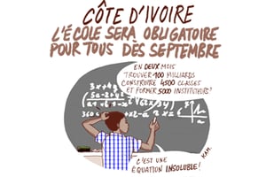 L’école pour tous en Côte d’Ivoire © KAM
