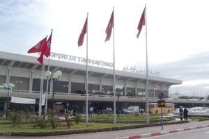 L’aéroport de Tunis-Carthage. © Au service du développement depuis 1970/Flickr