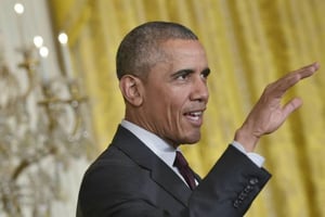 Le président américain Barack Obama, à la Maison Blanche à Washington, le 22 juillet 2015. © Mandel Ngan/AFP
