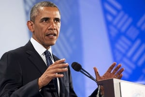 Le président américain Barack Obama, le 25 juillet 2015 à Nairobi. © AFP
