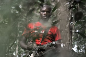 Un combattant des FDLR. © Monusco