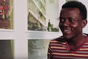 Kiripi Katembo Siku, photographe congolais, décédé le 5 août 2015. © Capture d’écran/Youtube Fondation Cartier pour l’art contemporain.