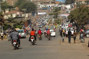 Dans une rue de Bukavu (photo d’illustration). © Wendy Bashi pour J.A.