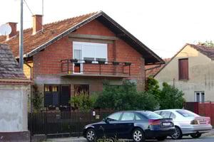 Le domicile de Tomislav Salopek, le 6 août 2015 à Vrpolje, en Croatie. © AFP