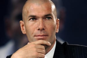 L’ancien international Zinedine Zidane. © AFP