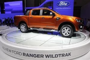 La Ford Ranger est l’un des modèles les plus populaires du constructeur américain. © Denis Balibouse/Reuters