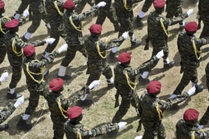 Soldats du Soudan du Sud. © Jason Patinkin/AP/SIPA