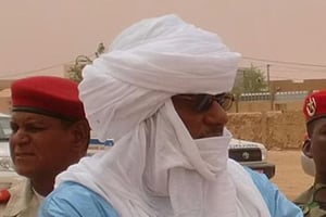 Mohamed Anacko, président du Conseil régional d’Agadez et ancien rebelle touareg.. © Conseil régional d’Agadez