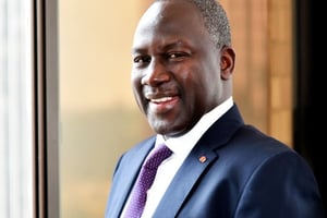 Adama Bictogo, président du holding ivoirien Snedai Group. © Olivier pour J.A.