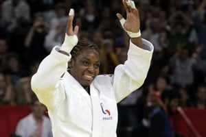 Gévrise Émane, championne du monde de judo, 2015. © François Mori/AP/SIPA