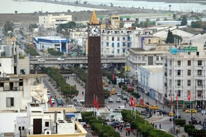 Tunis est le gouvernorat le plus attractif du pays. © AFP/Fadel Senna