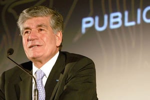 Maurice Lévy a rejoint Publicis en 1971 et en est devenu PDG en 1987. © AFP-Jean-Pierre-Muller