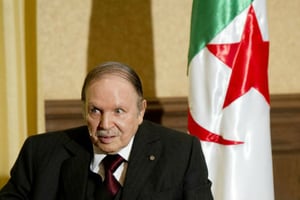 Abdelaziz Bouteflika, le 15 juin 2015 à Alger. © Alain Jocard/AFP