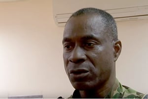 Gilbert Diendéré en juillet 2014. © Capture d’écran/YouTube