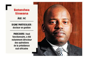 Batandwa Siswana, chef de l’Agence de sécurité d’État © DR