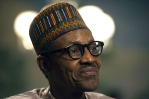 Le président Buhari a été élu sur un programme de lutte contre la corruption. © Cliff Owen/AP/SIPA
