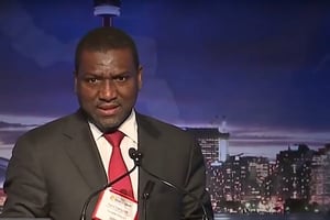 Sani Dangote est le numéro deux du groupe Dangote. © Canada-Africa summit 2014/Capture JA