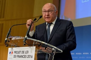Le ministre français des Finances Michel Sapin. © Eric Piemont/AFP