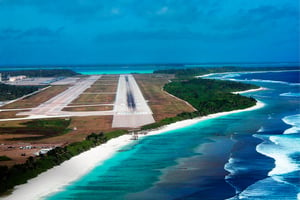 Base aérienne de Diego Garcia. © DR