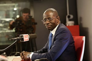 Boubacar Camara est le président du conseil d’administration de Sococim. © Bruno Lévy pour J..A