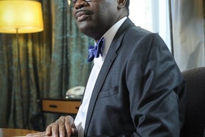 Akinwumi Adesina est le président de la Banque africaine de développement © Vincent Fournier/J.A.