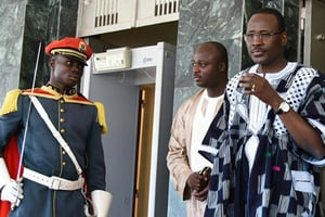 Le Premier ministre du Burkina Faso Isaac Zida, le 25 septembre 2015 à Ouagadougou. © Sia Kambou/AFP