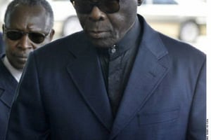 L’ancien président béninois Mathieu Kérékou à Abuja, le 30 septembre 2005. © GEORGE OSODI/AP/SIPA