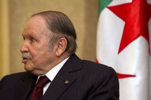 Abdelaziz Bouteflika le 3 avrilm 2014 à Alger © Jacquelyn Martin/AP/SIPA