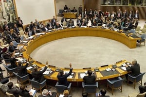 Le Conseil de sécurité des Nations unies. © Eskinder Debebe/AFP