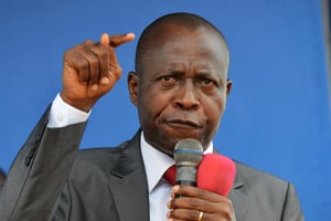 Siméon Kouadio Konan faisait déjà partie des 14 candidats en lice pour la course présidentielle en 2010. © AFP