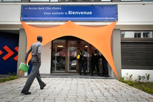 En Côte d’Ivoire, Access Bank a cumulé 51 millions de dollars de pertes avant de quitter le pays. © VINCENT FOURNIER/J.A.