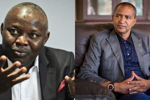 Vital Kamerhe et Moïse Katumbi, deux poids lourds de la politique congolaise et opposants à Joseph Kabila. © AFP/Montage J.A.