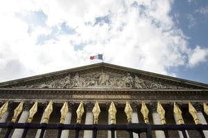 L’Assemblée nationale  française. © Dominique Faget/AFP