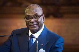 Ibrahim Boubacar Keïta, président du Mali. © Zihnioglu Kamil/SIPA