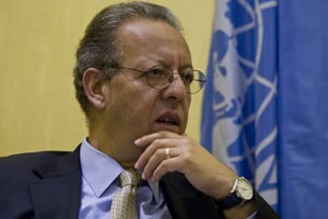Jamal Benomar en 2011. © Hani Mohammed/AP/SIPA
