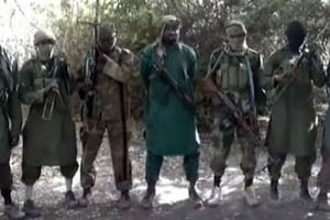 Des combattants de Boko Haram.