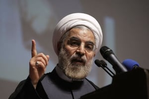 Hassan Rohani, le président iranien © Vahid Salemi/AP/SIPA