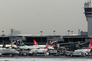 L’aéroport d’Istanbul. © AFP