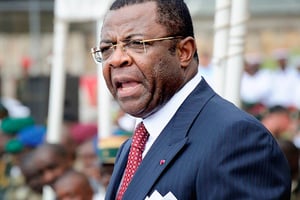 Edgar Alain Mebe Ngo’o, ex-ministre camerounais de la Défense, puis des Transports. © DR