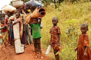 La Centrafrique compte à ce jour quelque 800 000 réfugiés et déplacés internes. © Amnesty International