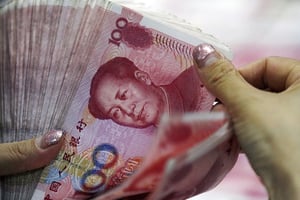 Le yuan est émis par la Banque populaire de Chine, l’autorité monétaire de la République populaire de Chine. © AP/SIPA