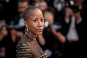 Rokia Traoré lors de son arrivée au festival de Cannes en 2015. © Vianney Le Caer/AP/SIPA