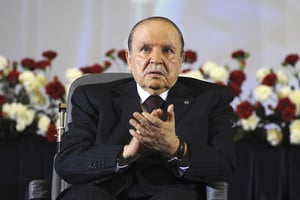 Abdelaziz Bouteflika, le président algérien. © Sidali Djarboub/AP/SIPA
