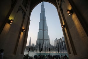 La Khalifa Tower, à Dubaï © Kamran Jebreili/AP/SIPA