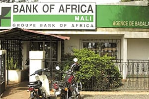 Une agence Bank of Africa Mali. © DR
