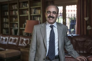 Ilyas El Omari, secrétaire général du PAM et président de la région Tanger-Tétouan-El Hoceima. © Hassan Ouazzani / JA